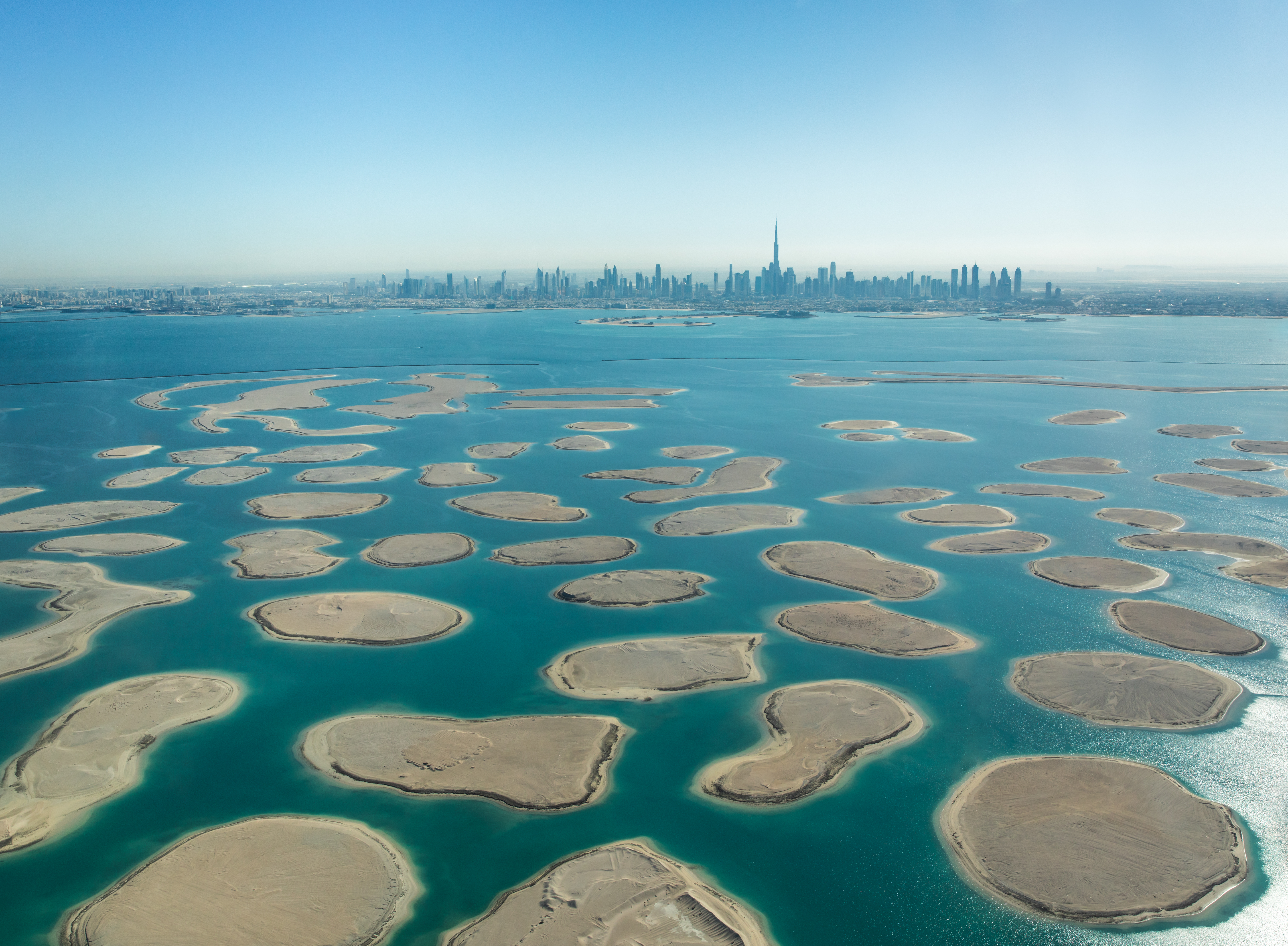 World Islands off the coast of Dubai